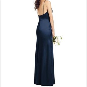Midnight blue bridesmaid gown - brand new 8R